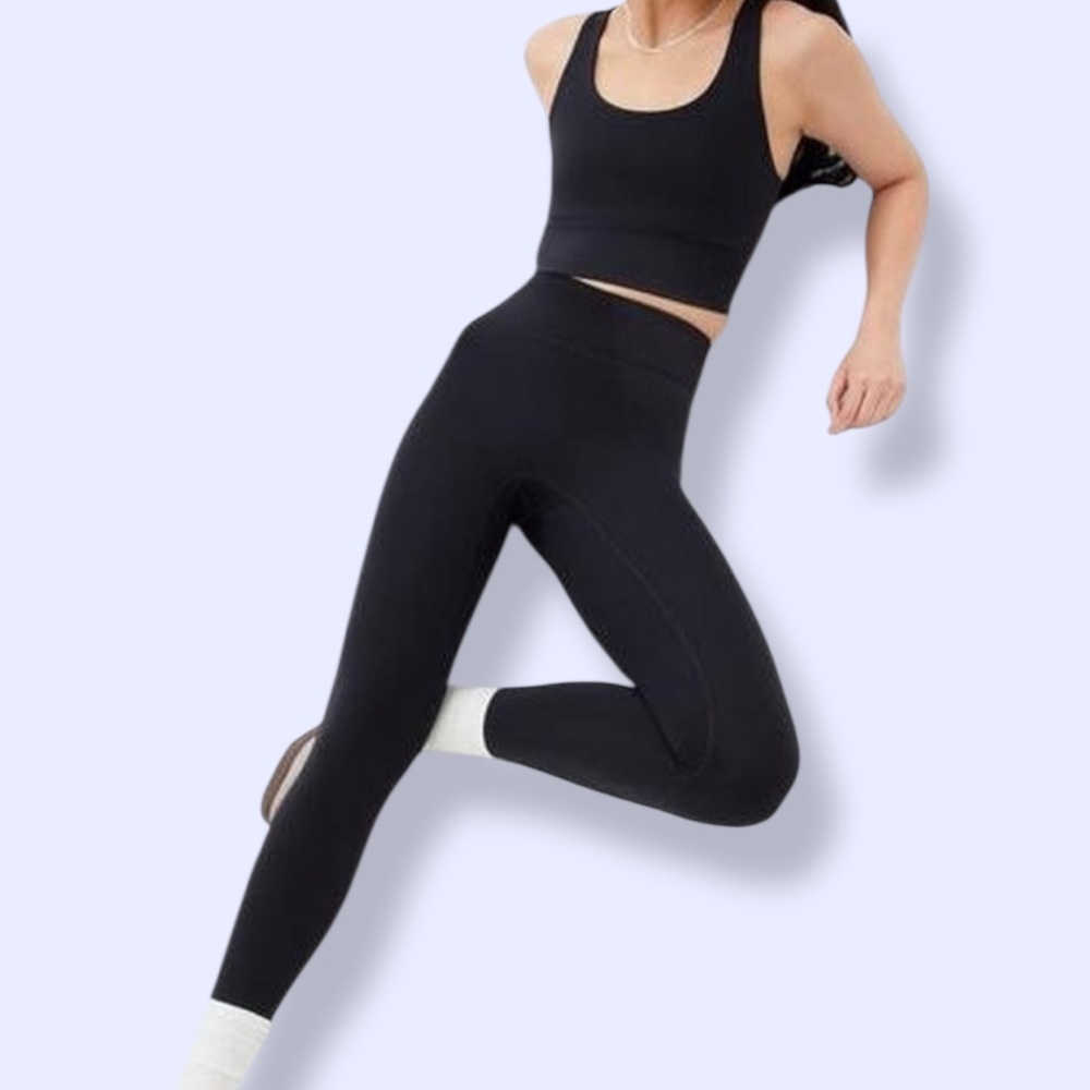 Girlfriend Collective LUXE matching SET in black